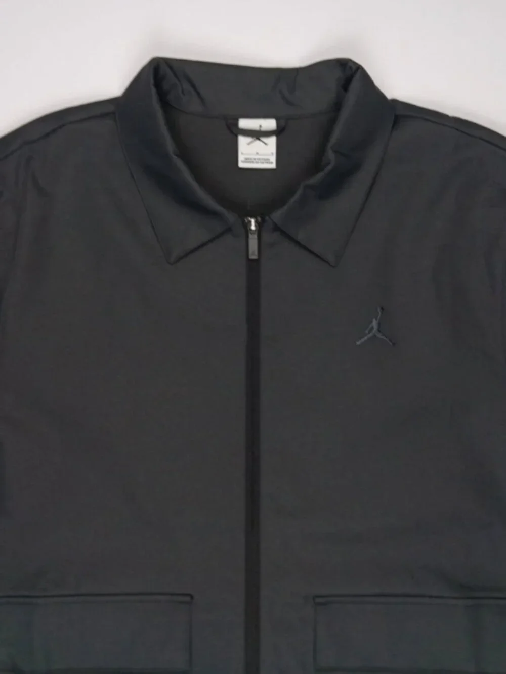Jordan Golf Jacket Men's Large Black Dark Shadow Full Zip HQ8681-010 NWT